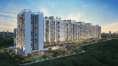 Image of 1058 Sq.ft 2 BHK Apartment / Flat for sale in Sukhwani Hermosa Casa, Mundhwa, Pune for Rs. 8700000
