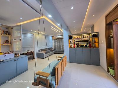 Kitchen Image of 3700 Sq.ft 3 BHK Penthouse for sale in Vaishno Devi Circle Ahmedabad for Rs. 15800000