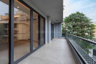 Balcony Image of 2600 Sq.ft 4 BHK Builder Floor for rent in West End New Delhi for Rs. 500000
