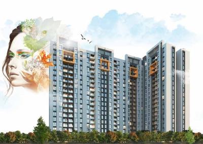 Image of 981 Sq.ft 2 BHK Apartment / Flat for sale in Sukhwani Verde, Undri, Pune for Rs. 5450000