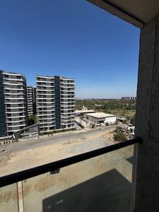 Balcony Image of 1200 Sq.ft 2 BHK Apartment / Flat for rent in Vesu Surat for Rs. 22000