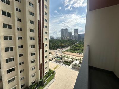 Balcony Image of 1500 Sq.ft 3 BHK Apartment / Flat for sale in Aparna Zenon, Manikonda Hyderabad for Rs. 19000000