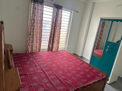 Bedroom Image of 980 Sq.ft 3 BHK Apartment / Flat for rent in Harshit Lifestyle, Ayodhya Bypass Bhopal for Rs. 15000