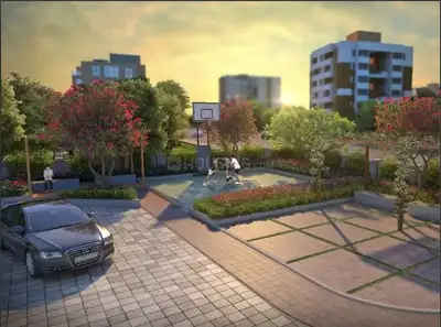 Image of 1350 Sq.ft 3 BHK Apartment / Flat for sale in Sai Aishwaryam Future, Punawale, Pune for Rs. 10900000