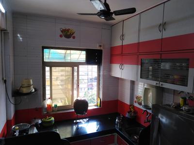 Kitchen Image of 600 Sq.ft 1 BHK Apartment / Flat for sale in Sahaj Mitra Apartment, Kalwa Thane for Rs. 4800000
