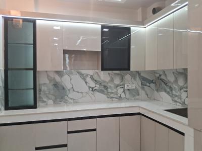 Kitchen Image of 650 Sq.ft 3 BHK Builder Floor for sale in Dwarka Mor New Delhi for Rs. 4600000