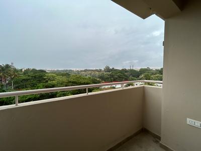Balcony Image of 550 Sq.ft 1 BHK Builder Floor for rent in Doddanekundi Bengaluru for Rs. 25000