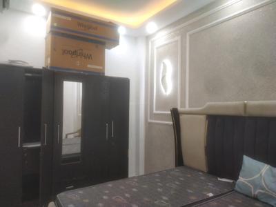 Bedroom Image of 700 Sq.ft 1 BHK Builder Floor for rent in Lajpat Nagar New Delhi for Rs. 35000