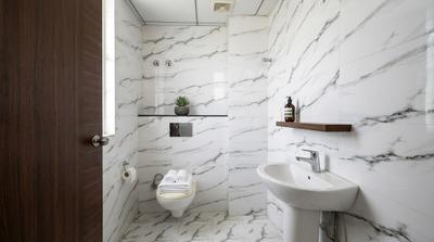 Bathroom Image of 1355 Sq.ft 3 BHK Apartment / Flat for rent in Sidheshwar Apna Ashiyana, Bindayaka Jaipur for Rs. 12000