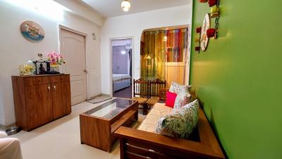 Hall Image of 585 Sq.ft 1 BHK Apartment / Flat for rent in Aditya Urban Homes, Bamheta Village Ghaziabad for Rs. 13999