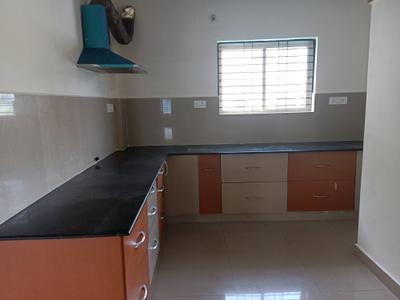 Kitchen Image of 1800 Sq.ft 3 BHK Apartment / Flat for rent in Raksha Pearl, Vijayanagar Bengaluru for Rs. 32000