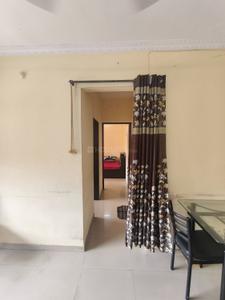 Hall Image of 750 Sq.ft 1 BHK Apartment / Flat for rent in Airoli Navi Mumbai for Rs. 21000