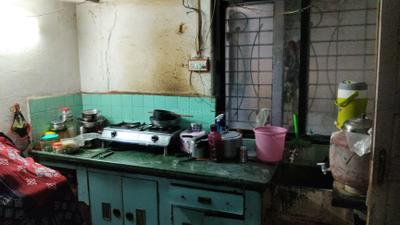 Kitchen Image of 1200 Sq.ft 1 BHK Apartment / Flat for rent in Khadia Ahmedabad for Rs. 25000