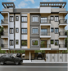 Building Image of 1439 Sq.ft 3 BHK Apartment / Flat for sale in Zoo Tiniali Guwahati for Rs. 7998000