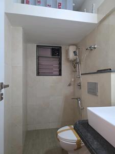 Common Bathroom Image of 750 Sq.ft 1 BHK Apartment / Flat for sale in Shubham Shree Balaji Empire, Bhayandar East Mira Bhayandar for Rs. 6850000