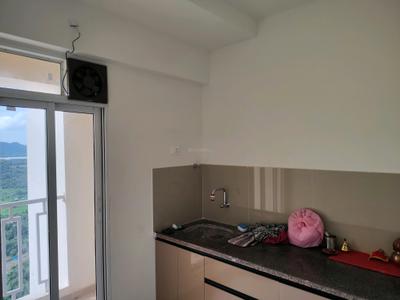 Kitchen Image of 700 Sq.ft 1 BHK Apartment / Flat for rent in Cosmos 27 GBR, Kasarvadavali Thane for Rs. 16200