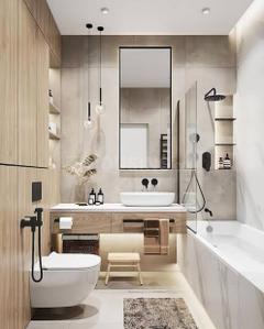 Bathroom Image of 1260 Sq.ft 3 BHK Duplex for sale in Uttarpara Hooghly for Rs. 7300000