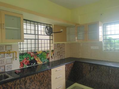 Kitchen Image of 1250 Sq.ft 2 BHK Apartment / Flat for rent in Akshay, Mahadevapura Bengaluru for Rs. 33000