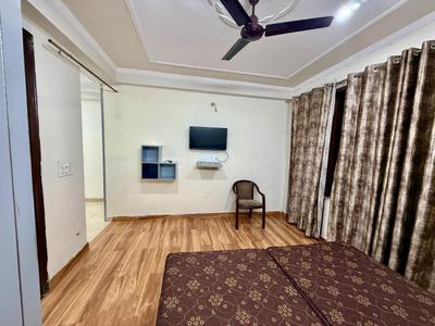 Bedroom Image of 1200 Sq.ft 1 BHK Apartment / Flat for rent in Sector 46 Gurgaon for Rs. 30000