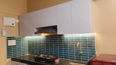 Kitchen Image of 250 Sq.ft 1 RK Apartment / Flat for rent in Puravankara Silversands, Mundhwa Pune for Rs. 22000