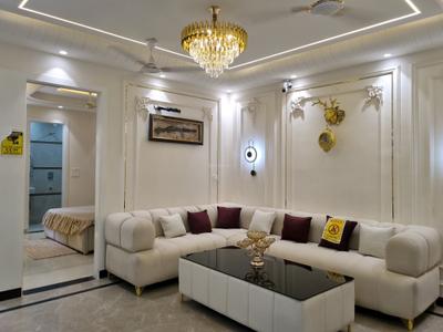 Living Room Image of 1000 Sq.ft 3 BHK Apartment / Flat for sale in Vikram The Residency by Vikram Properties And Builder, Dwarka Mor New Delhi for Rs. 7350000