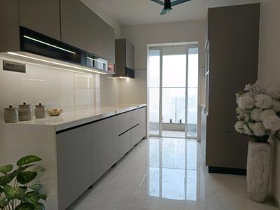 Kitchen Image of 1524 Sq.ft 3 BHK Apartment / Flat for sale in Ikon Queens Tower, Mohammed Wadi Pune for Rs. 9500000