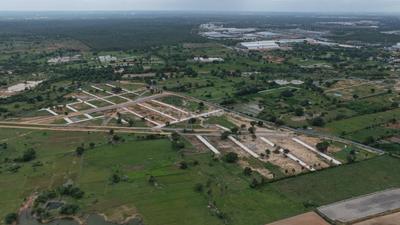 Image of 150 Sq.ft Residential Plot / Land for sale in Drishti Wonder Lagoons 2, Kongar Khurd B, Hyderabad for Rs. 4500000