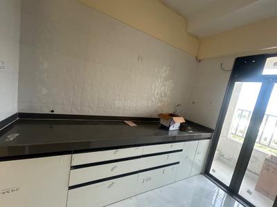 Kitchen Image of 950 Sq.ft 3 BHK Apartment / Flat for rent in Kini Pinnacle, Naigaon East Naigaon for Rs. 20000