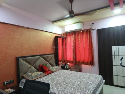 Bedroom Image of 1050 Sq.ft 2 BHK Apartment / Flat for sale in Parshwanath Galaxy, Kasarvadavali Thane for Rs. 9100000