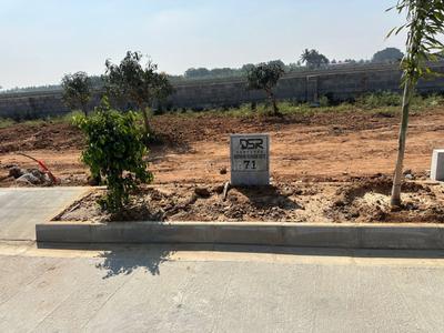 Image of 992 Sq.ft Residential Plot / Land for sale in DSR Sathvik Fortune City, Hoskote, Bengaluru for Rs. 3472000