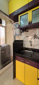 Kitchen Image of 650 Sq.ft 1 BHK Apartment / Flat for rent in Shah Complex II, Sanpada Navi Mumbai for Rs. 33000