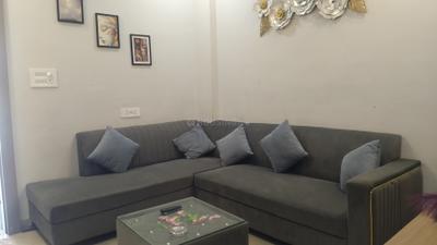 Living Room Image of 1000 Sq.ft 1 BHK Builder Floor for rent in Mahalakshmi Nagar Indore for Rs. 20000