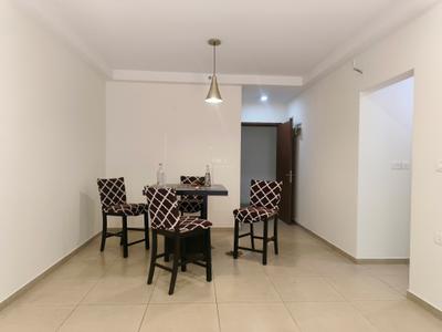 Living Room Image of 1634 Sq.ft 3 BHK Apartment / Flat for rent in Bhartiya Nikoo Homes Phase 2, Tirumanahalli Bengaluru for Rs. 49000