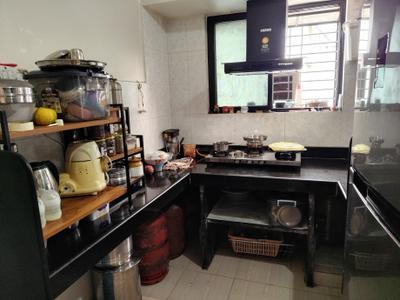 Kitchen Image of 630 Sq.ft 1.5 BHK Apartment / Flat for sale in Undri Pune for Rs. 2500000