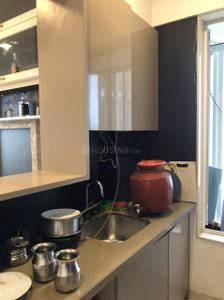 Kitchen Image of 850 Sq.ft 1 BHK Apartment / Flat for sale in Aurum Q Residences R2, Ghansoli Navi Mumbai for Rs. 12500000