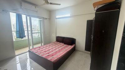 Bedroom Image of 900 Sq.ft 2 BHK Apartment / Flat for rent in Chandrarang Basileo, Pimple Gurav Pune for Rs. 37000