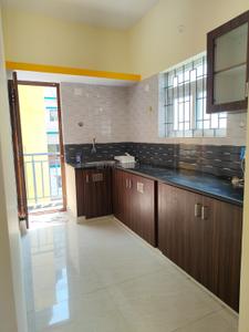 Kitchen Image of 950 Sq.ft 2 BHK Builder Floor for rent in Kaggadasapura Bengaluru for Rs. 25000