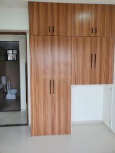 Bedroom Image of 1200 Sq.ft 3 BHK Apartment / Flat for rent in Shree Sharanam Sky, Sargasan Gandhinagar for Rs. 29000