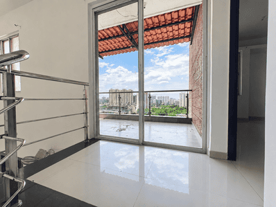 Balcony Image of 1650 Sq.ft 3.5 BHK Penthouse for sale in Gagan Arena, Undri Pune for Rs. 15500000