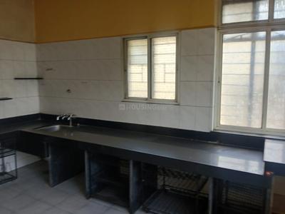 Kitchen Image of 640 Sq.ft 1 BHK Apartment / Flat for rent in Patil Salunke Bhavan, Jambhe Pune for Rs. 23000