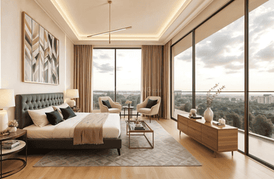 Bedroom Image of 2360 Sq.ft 3 BHK Apartment / Flat for sale in Sector 83 Gurgaon for Rs. 37800000