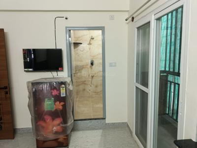 Bedroom Image of 350 Sq.ft 1 RK Apartment / Flat for rent in Whitefield Bengaluru for Rs. 17000