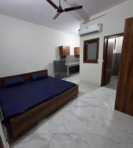 Bedroom Image of 480 Sq.ft 1 RK Studio for rent in Sector 37 Gurgaon for Rs. 17000