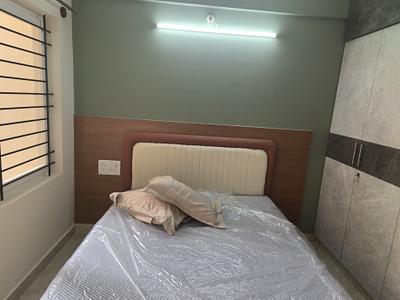 Bedroom Image of 900 Sq.ft 1 BHK Builder Floor for rent in Mahadevapura Bengaluru for Rs. 32500
