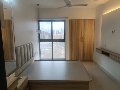 Bedroom Image of 650 Sq.ft 1 BHK Apartment / Flat for rent in Thane West Thane for Rs. 34000