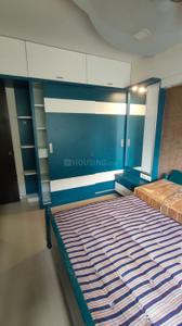 Bedroom Image of 1000 Sq.ft 2 BHK Apartment / Flat for rent in Alembic Alchemy Veda, Chhani Jakat Naka Vadodara for Rs. 30000