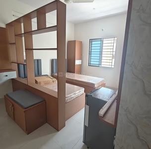 Kitchen Image of 450 Sq.ft 1 RK Apartment / Flat for rent in Marathahalli Bengaluru for Rs. 20000