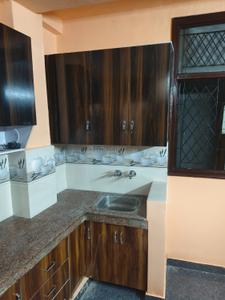 Kitchen Image of 500 Sq.ft 1 RK Builder Floor for rent in Panchsheel Park New Delhi for Rs. 8000