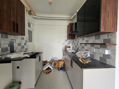Kitchen Image of 600 Sq.ft 1 BHK Apartment / Flat for rent in Mahindra Eden, Jyotipuram Bengaluru for Rs. 30000