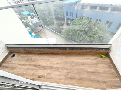 Balcony Image of 700 Sq.ft 1 BHK Apartment / Flat for rent in Ashar Arize, Kalwa Thane for Rs. 27000